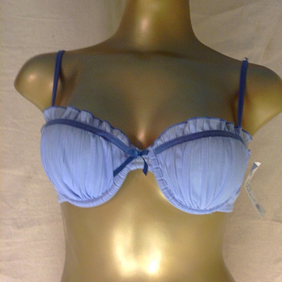 Charlotte Russe Other - Baby Blue Charlotte Russe Cute Bra NWT, size 34B